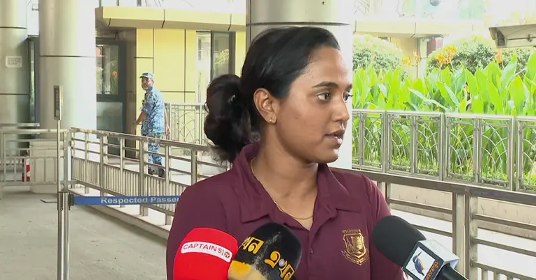 বাংলাদেশের নারী দলের অধিনায়ক নিগার সুলতানা জ্যোতি